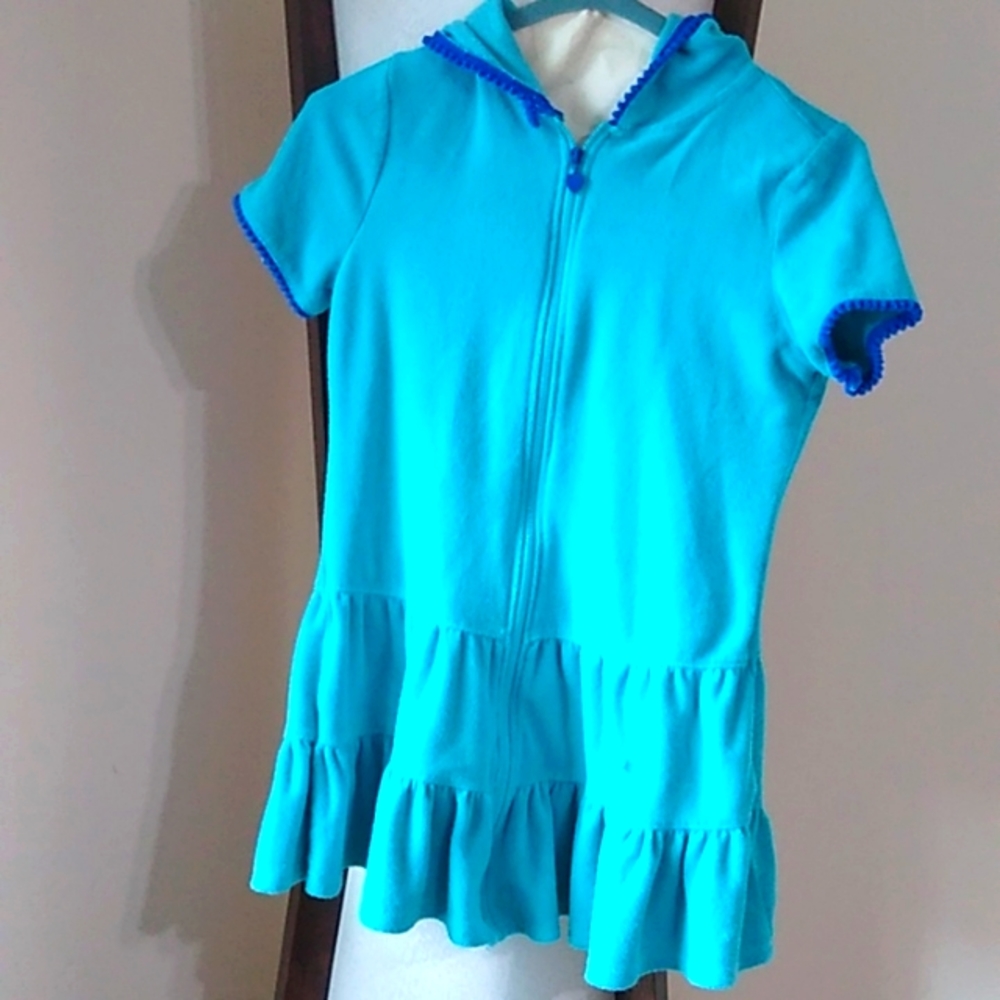 Cat&Jack after swim terry hoodie size  10-12
